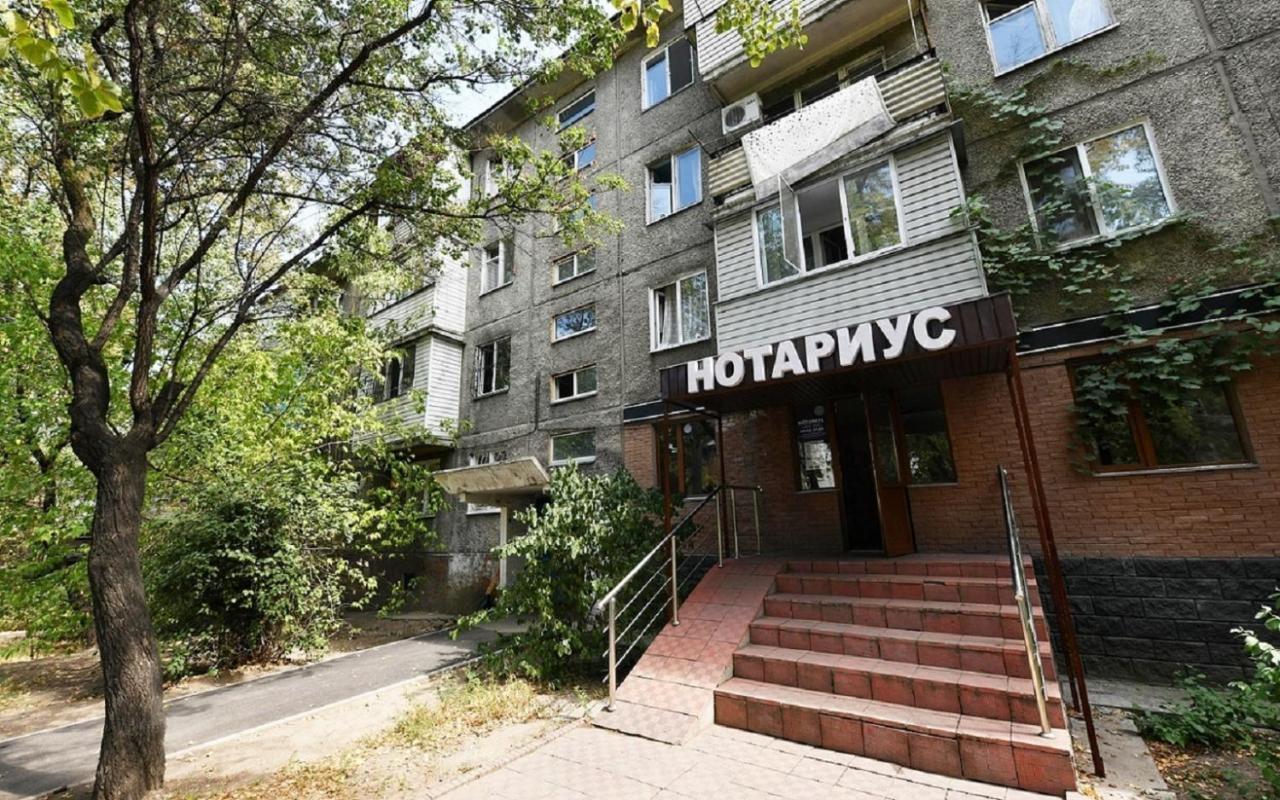 Апартаменты 11-Й Микрорайон, 4 Almaty Ngoại thất bức ảnh